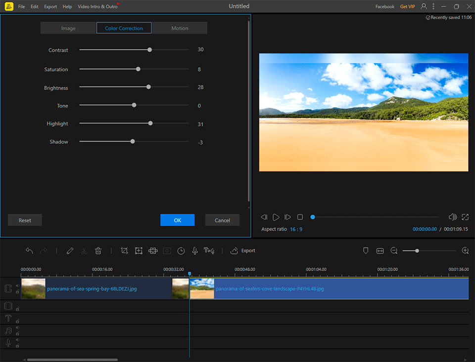 online video editor no download free