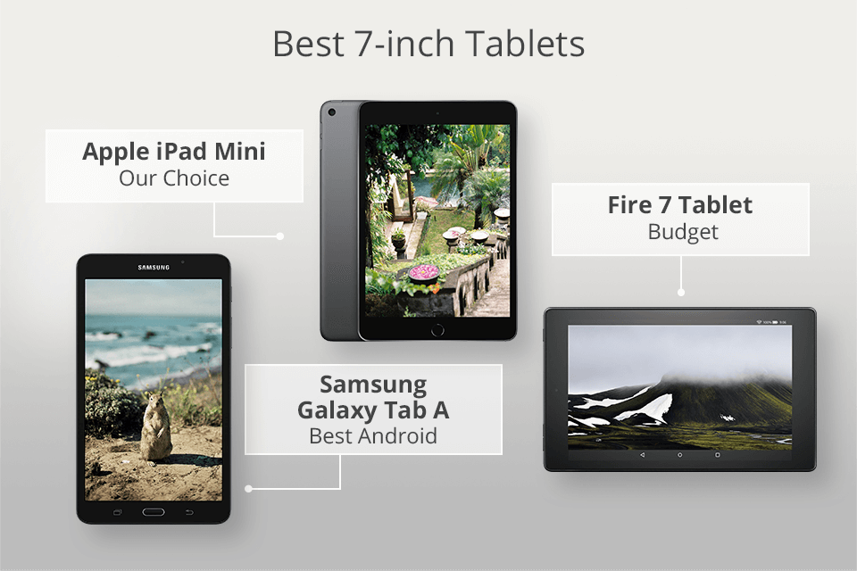 5 Best 7-inch Tablets to Buy in