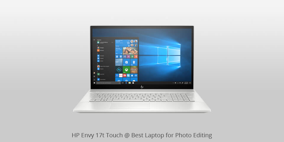 hp envy 17t touch for photo editing
