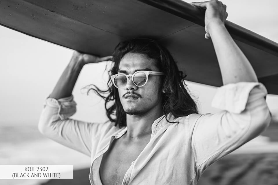 كوجي luts أبيض وأسود