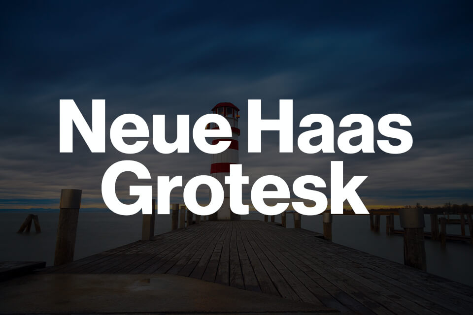 best adobe fonts neue haas grotesk