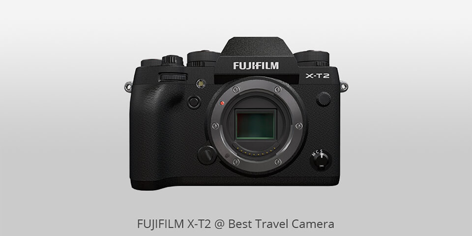 Fujifilm mirrorless travel camera