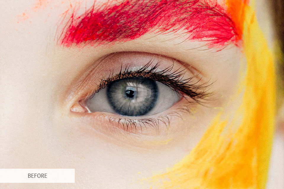 bright eyes action before and after