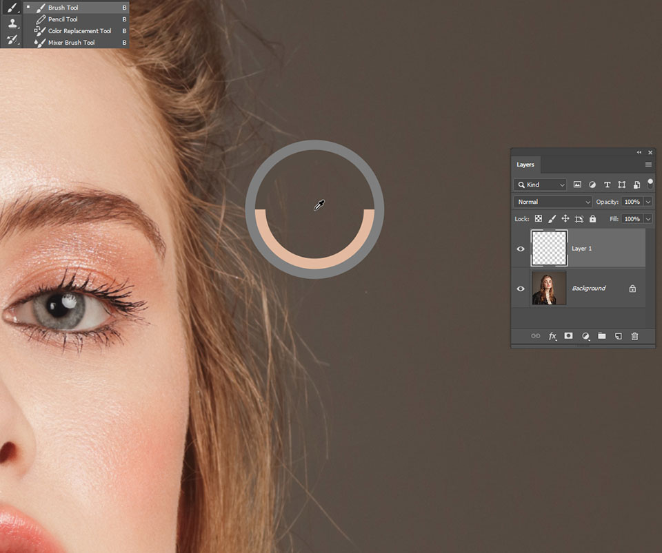 How To Remove Stray Hairs In Photoshop Tutorial 3 Free Hair Brushes