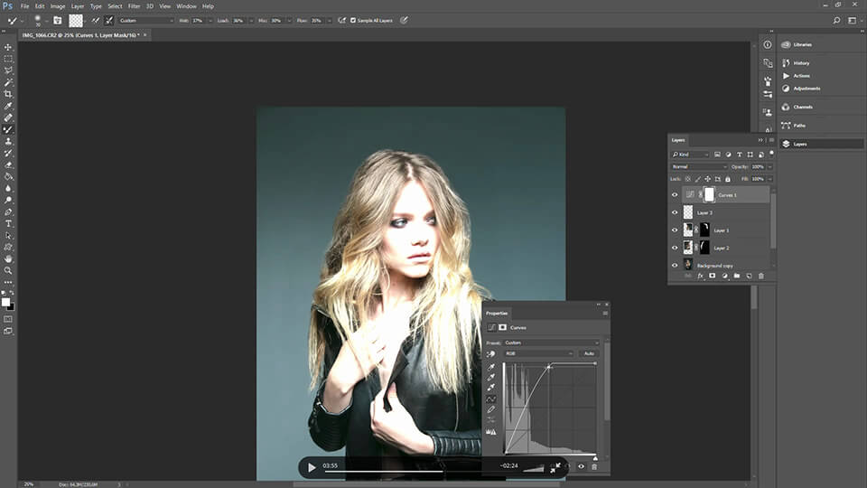 how to quickly remove stray hairs in photoshop