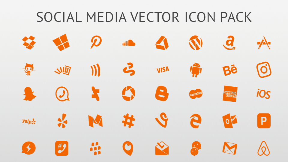 how to make social media icons illustrator download