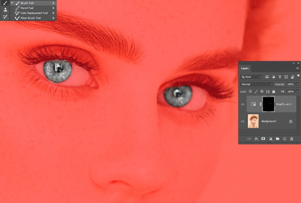 change eye color in photoshop free download