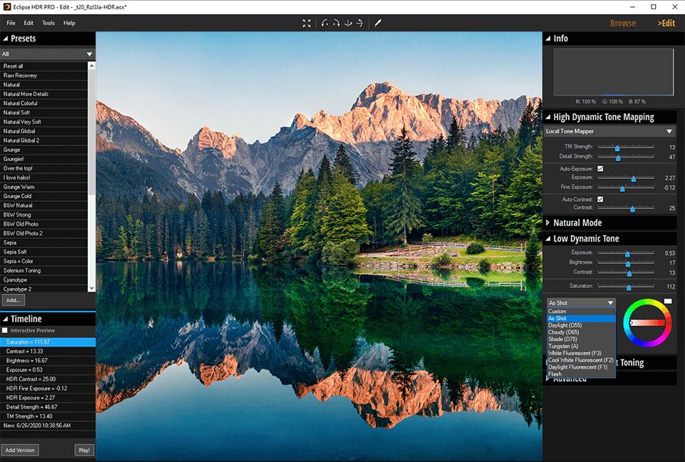 free hdr photo editing software to edit jpeg images.