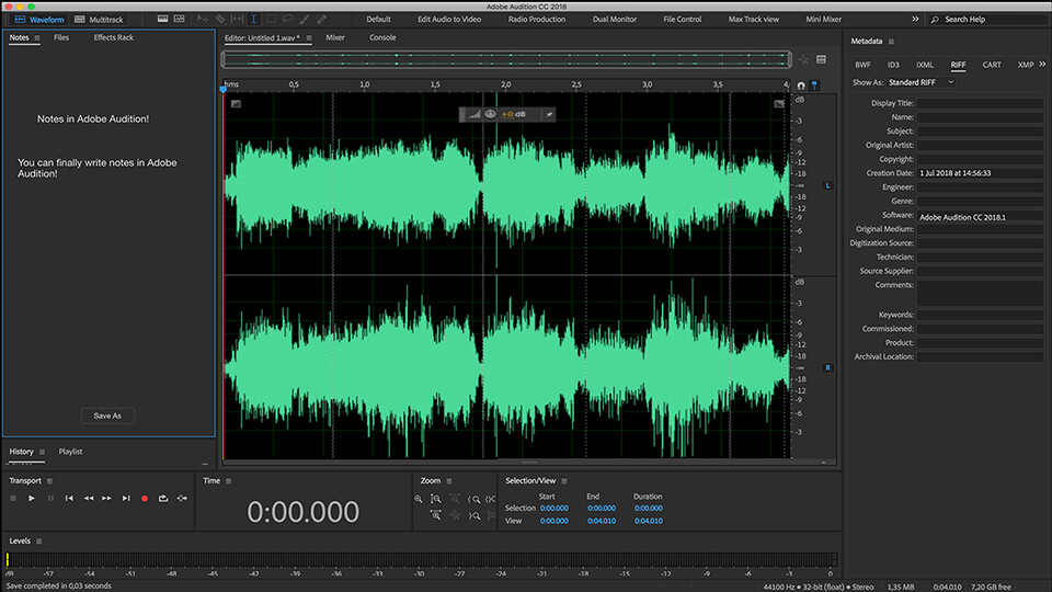 adobe audition for mac free