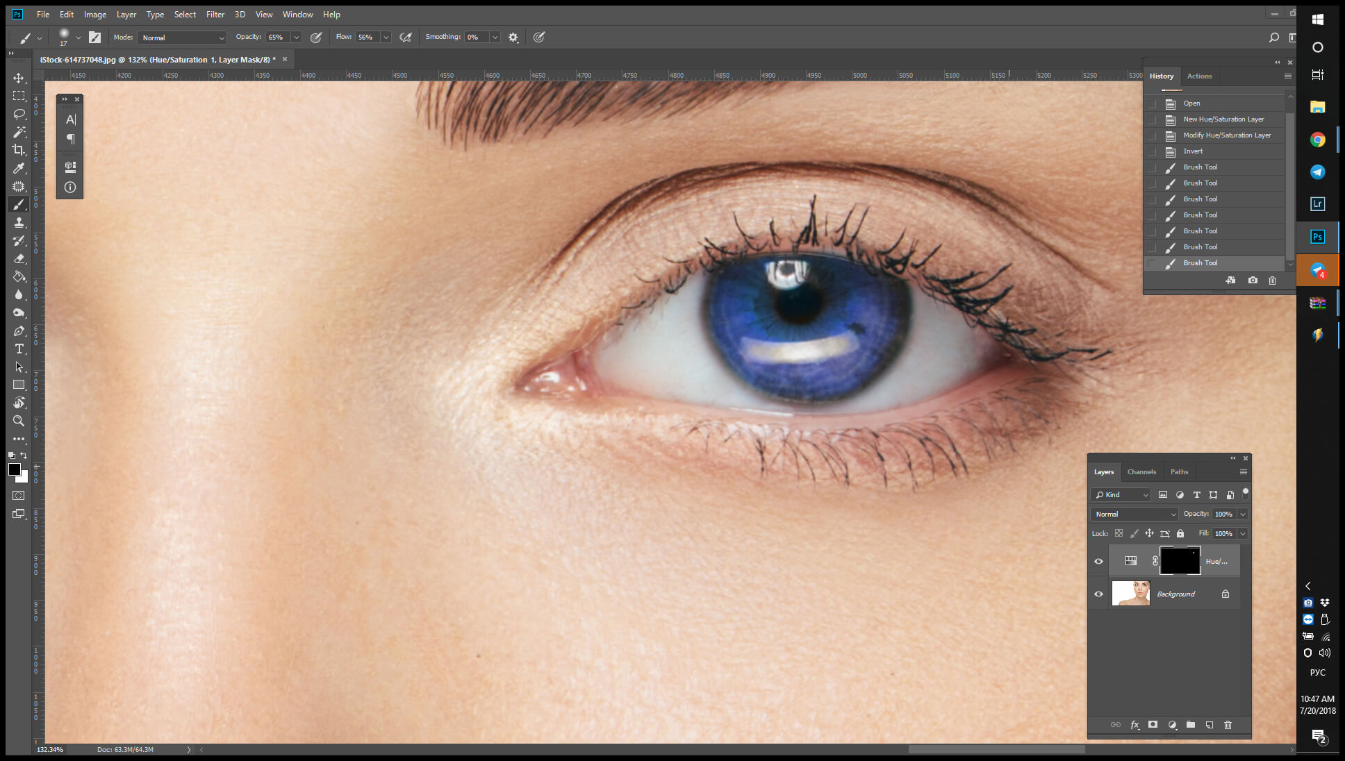 change eye color photoshop download free