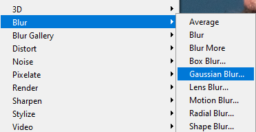 blurring photos in photoshop