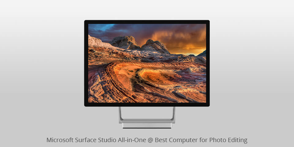 microsoft surface studio all-in-one for photo editing