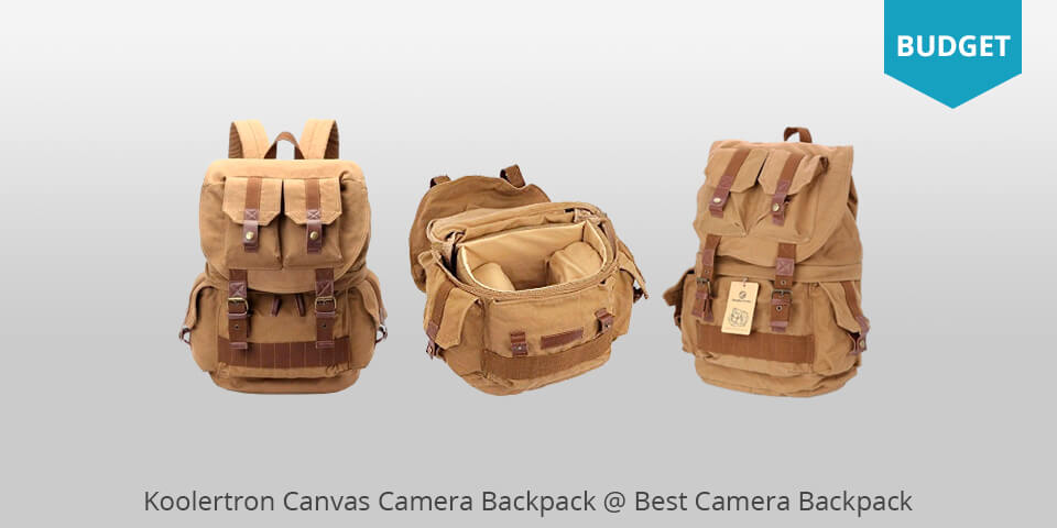 best canvas camera backpack