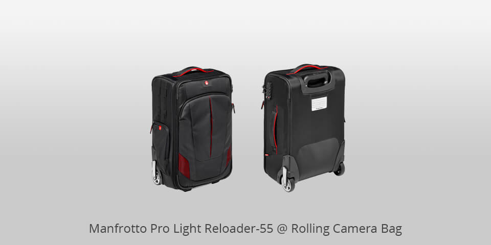 Roller Bag For Photography Photo Video Studio Light Wheeled Top Quality Durable 