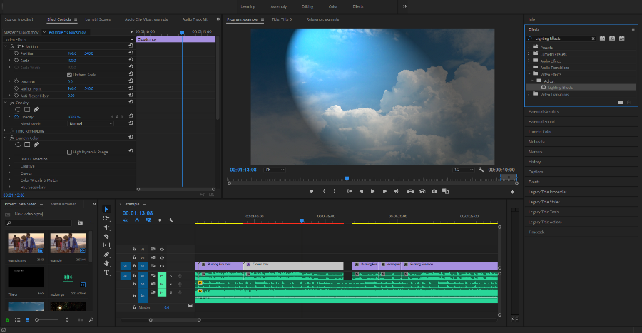 Adobe Premiere Pro. The Best Video Editing Software For Windows