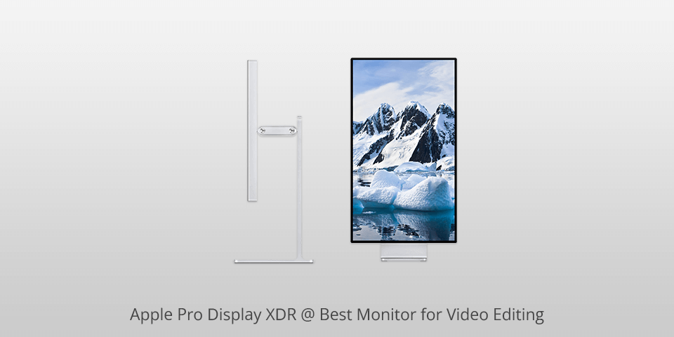 apple pro display xdr monitor för videoredigering
