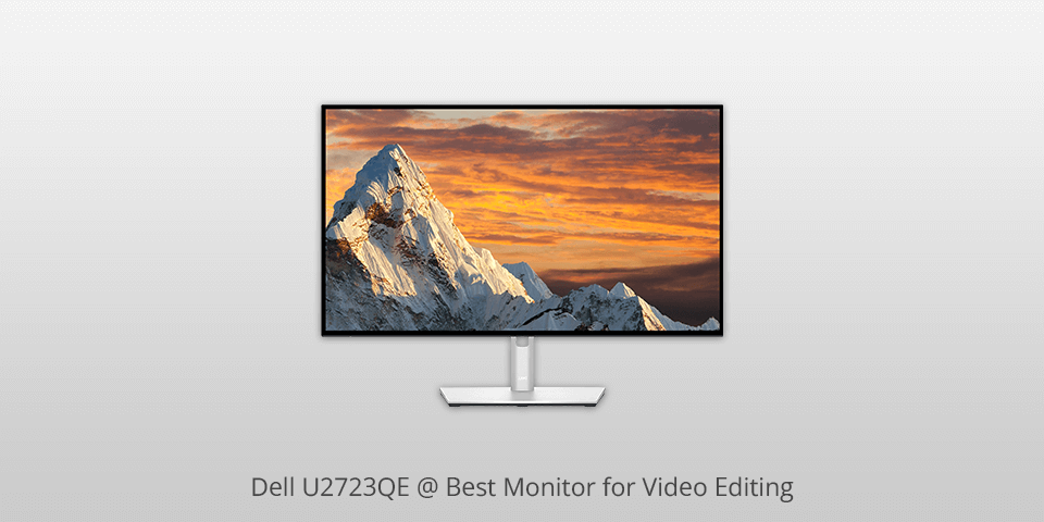 Monitor Dell UltraSharp 27 4K con concentrador USB-C (U2723QE): monitores  de ordenador