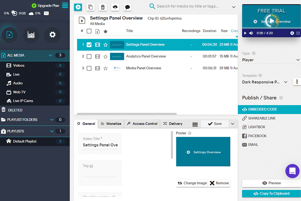 17 Best Free Video Hosting Sites in 2025