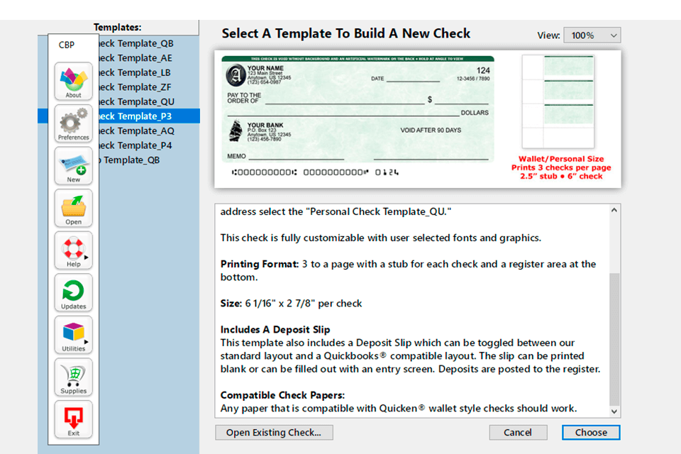 Check printing software free download mac