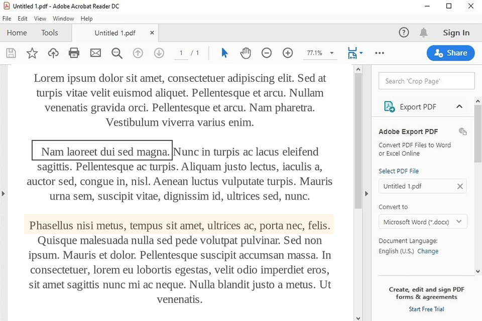 acrobat reader download chrome