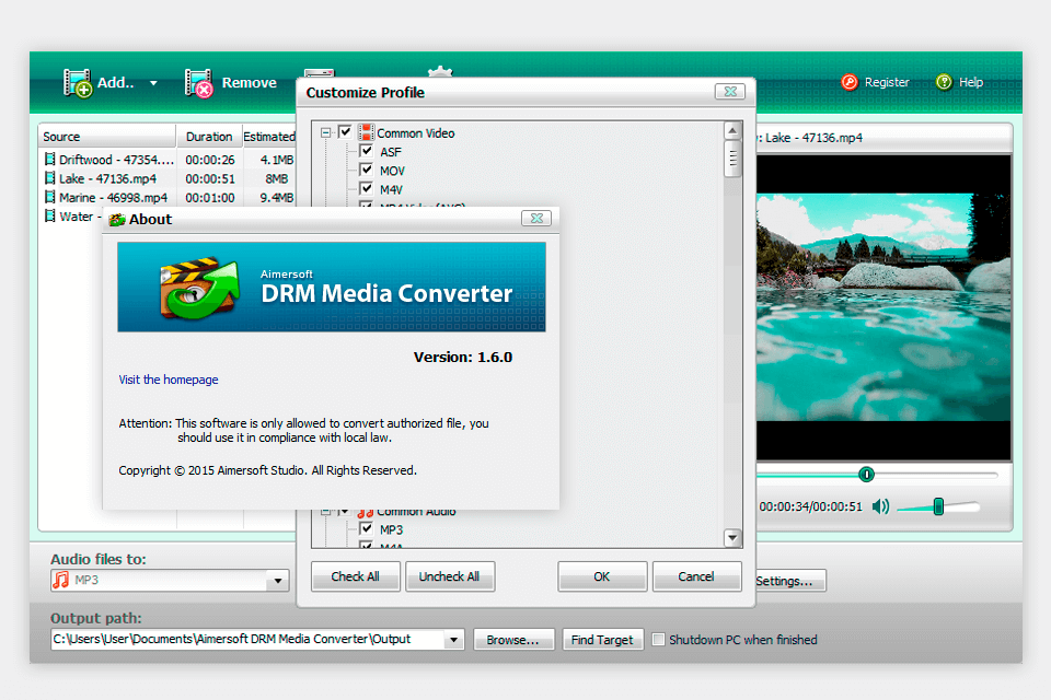 drm removal freeware