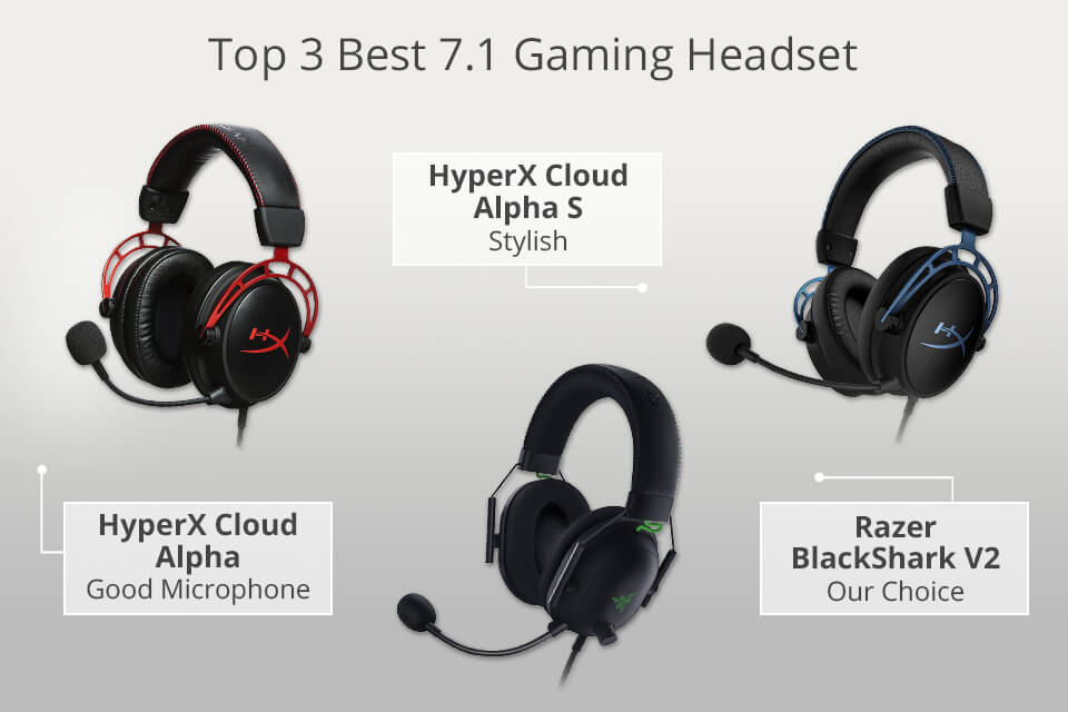 Geelachtig mooi Klassiek 6 Best 7.1 Gaming Headsets in 2023