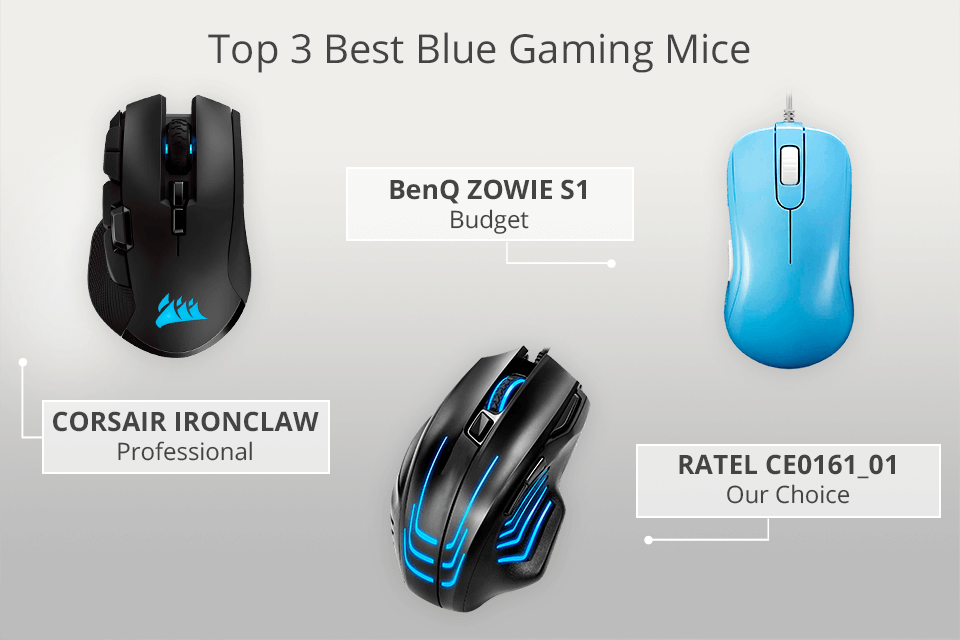 Best Blue Gaming Mice in 2023