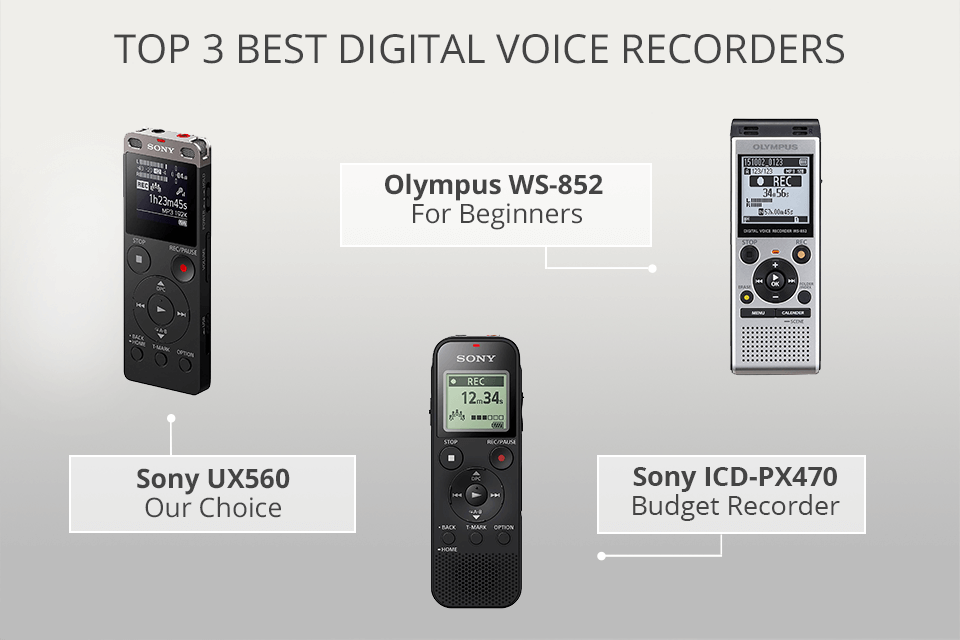 metriek Baan Dynamiek 9 Best Digital Voice Recorders in 2023