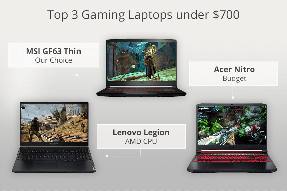 7 Best Gaming Laptops Under $700 in 2023