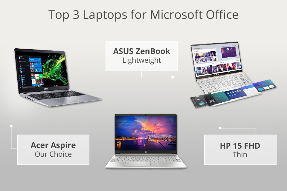laptops with microsoft office