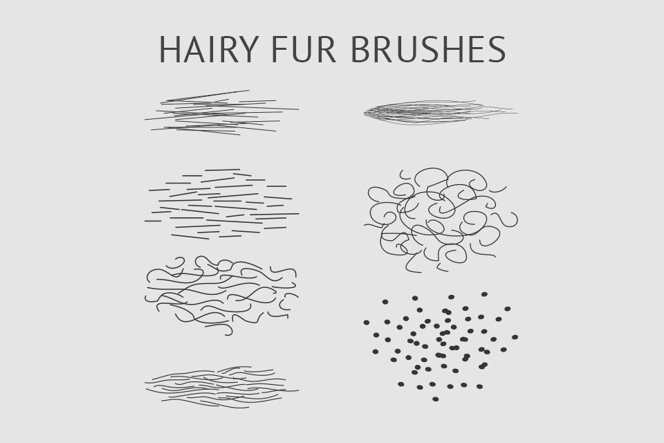 illustrator hair brushes free download