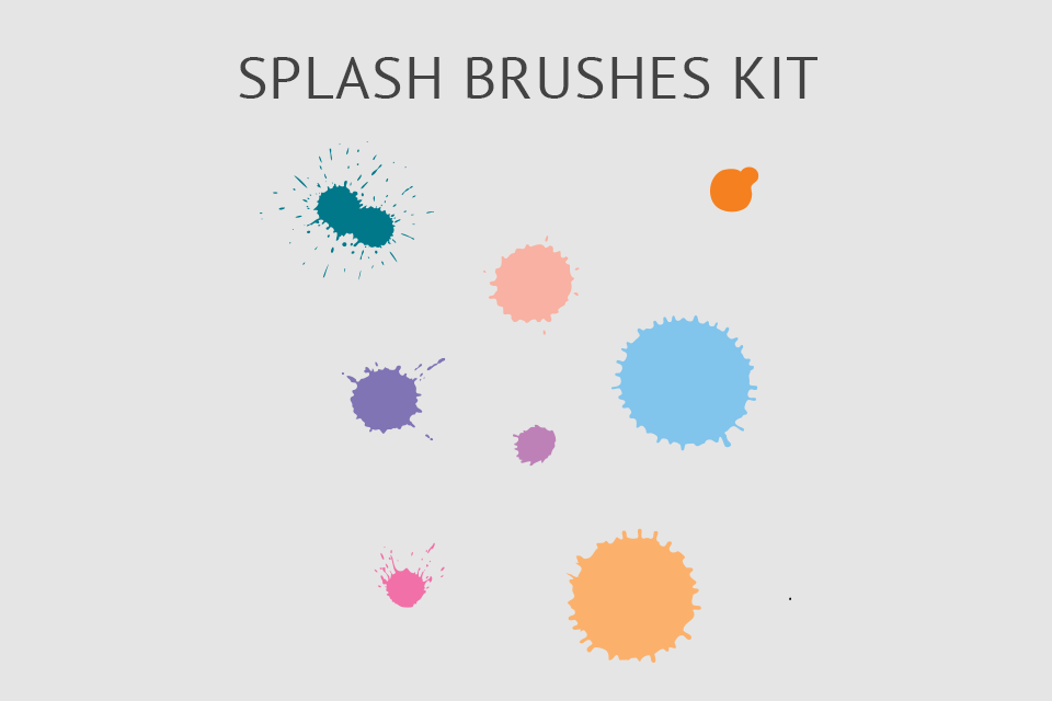 free illustrator splatter brushes download