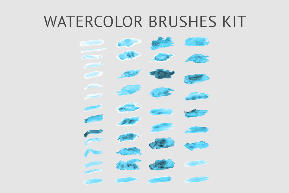 watercolor brush illustrator download