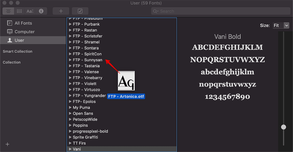 add fonts to photoshop cs6