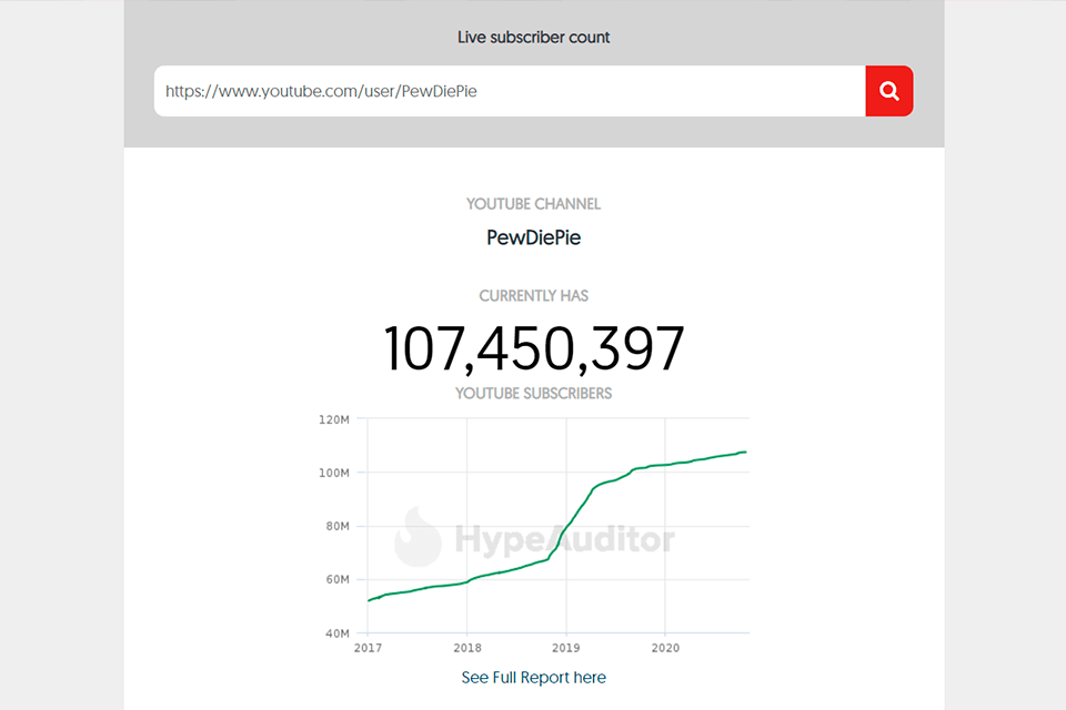 YTCount — Track real-time  subscribers with our Live Counter