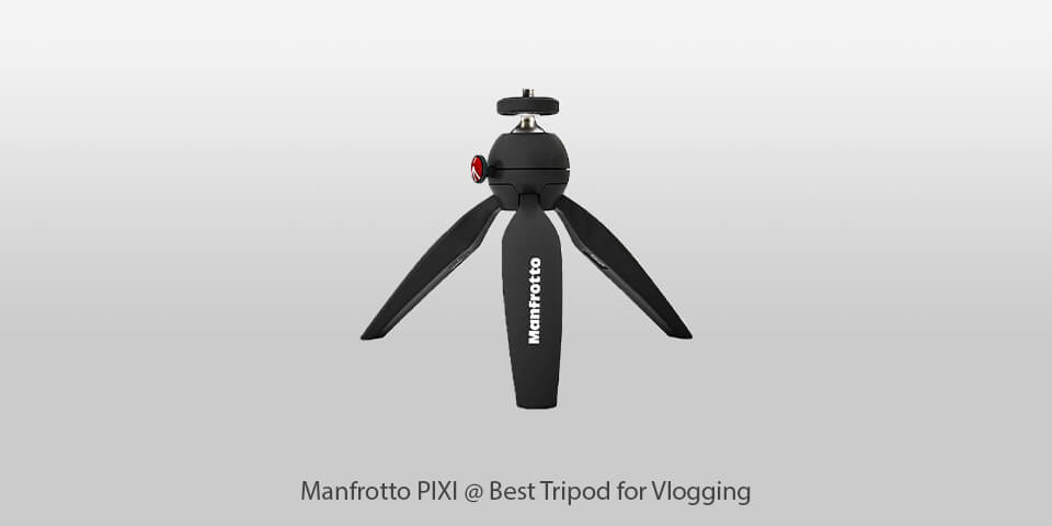 manfrotto pixi tripod for vlogging