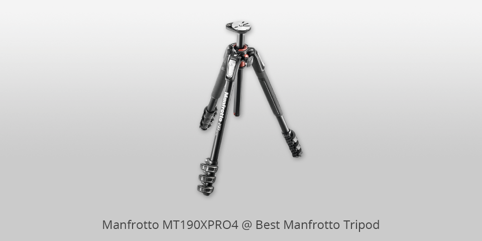 tripé manfrotto mt190xpro4