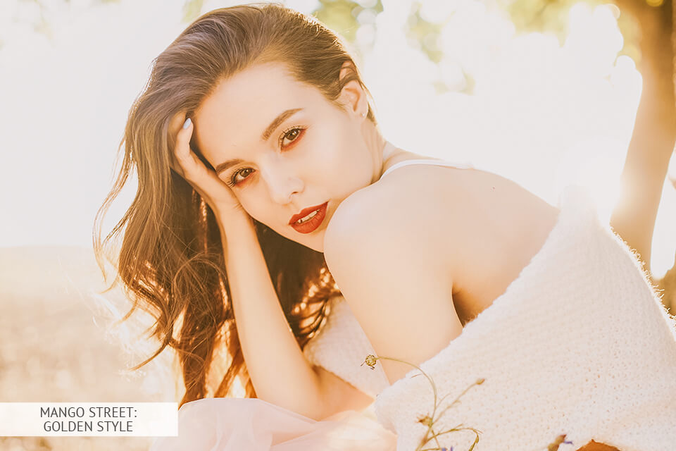 المانجو الشارع المسبقة الذهبي