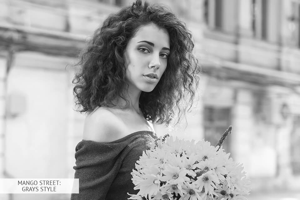 المانجو ستريت المسبقة الرمادية