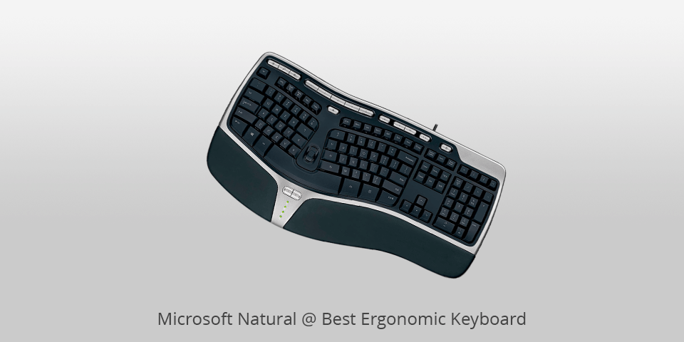 Top 5 Best Ergonomic Keyboards In 2024   Microsoft Natural Ergonomic Keyboard 