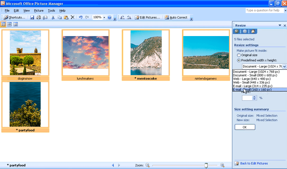 Программа для обрезки фото microsoft office picture manager