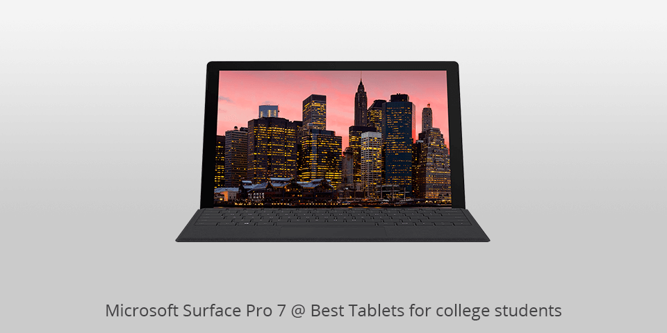 microsoft surface pro 7 tablet for college students