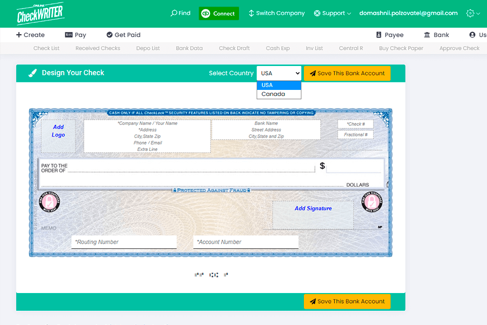 ezCheckPersonal Check Printing Software - standaloneinstaller.com