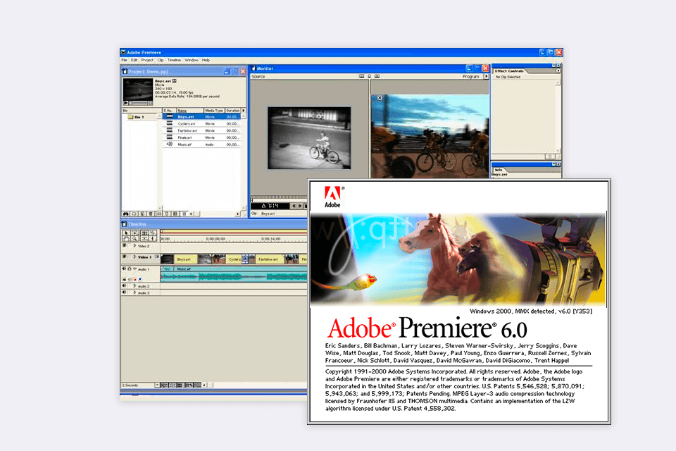 Adobe Premiere Versions: from Premiere 1.0 to Premiere Pro CC