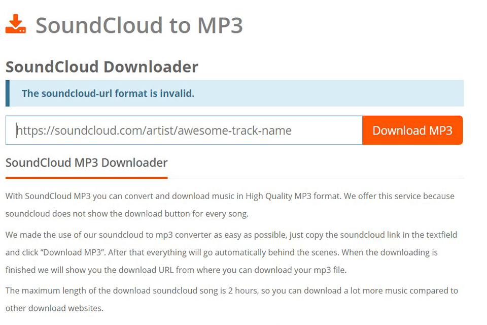 Download soundcloud mp3