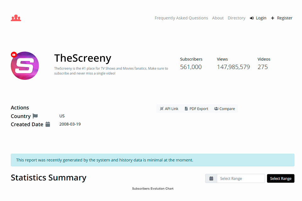 Copypasta  Stats: Subscriber Count, Views & Upload Schedule