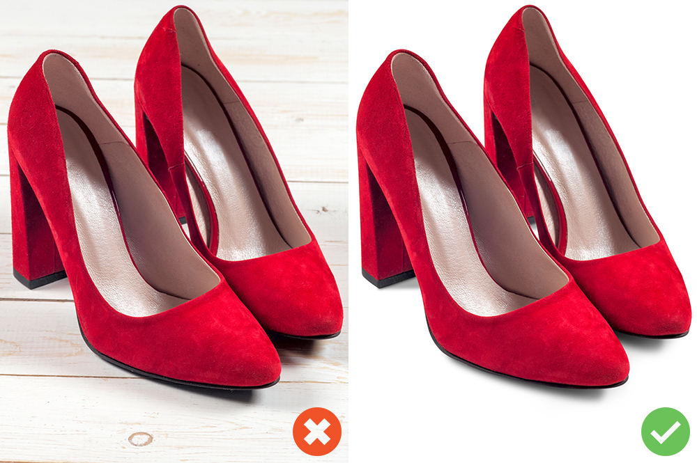 products photo editing removing background