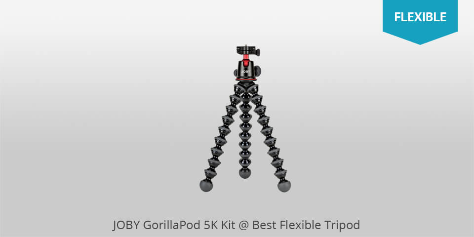 OKTO10 10/" Flexible Bendable Octopus Tripod with Quick-Release Plate for...