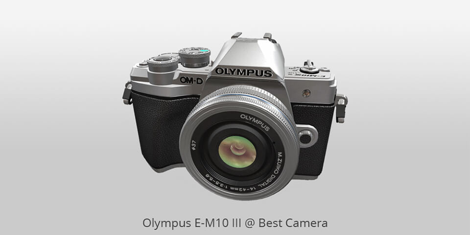 Olympus E-M10 III best camera