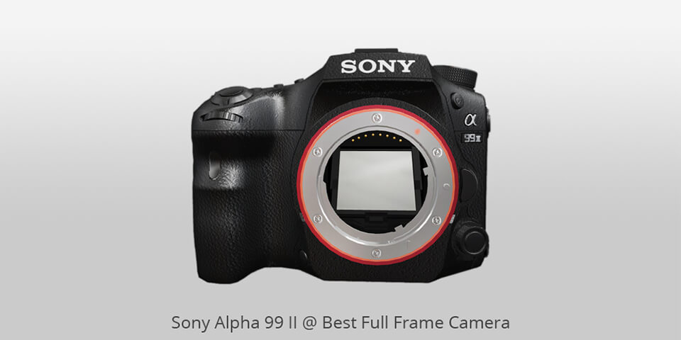 sony alpha 99 ii best full frame camera